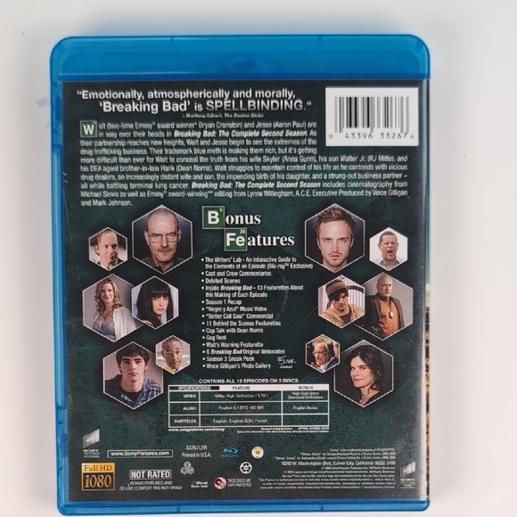 Breaking Bad Complete Second Season Blu-ray - Picture 2 of 4